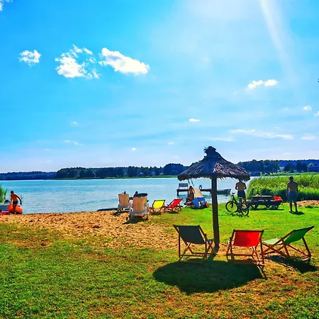 Nad Jeziorem Lubie, Plaza, Jacuzzi, Sauna, Namiot Eventowy- Caloroczne - Lubie Dominikana Gudowo